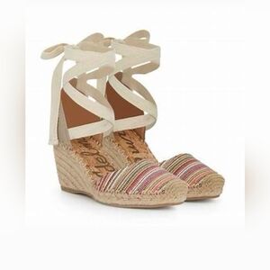 Nwot Sam Edelman Patsy Women's Wedge Espadrills SZ 5